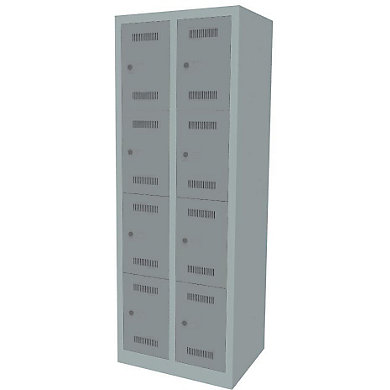 BISLEY MonoBloc  lockerkast 4 vakken per  compartiment  