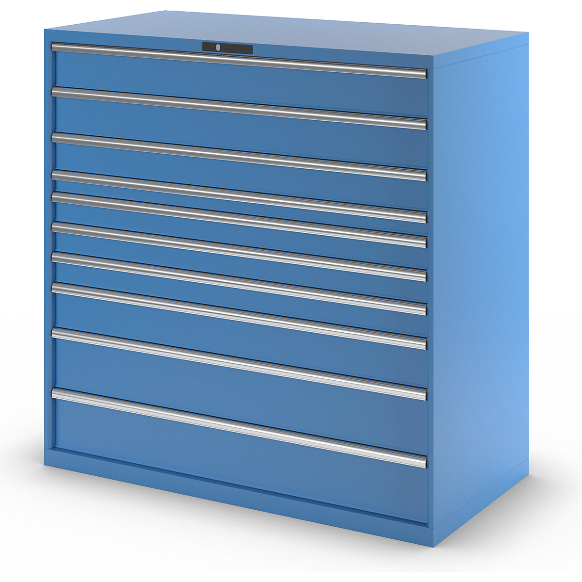 Ladenkast, plaatstaal – LISTA (Productafbeelding 2)-1