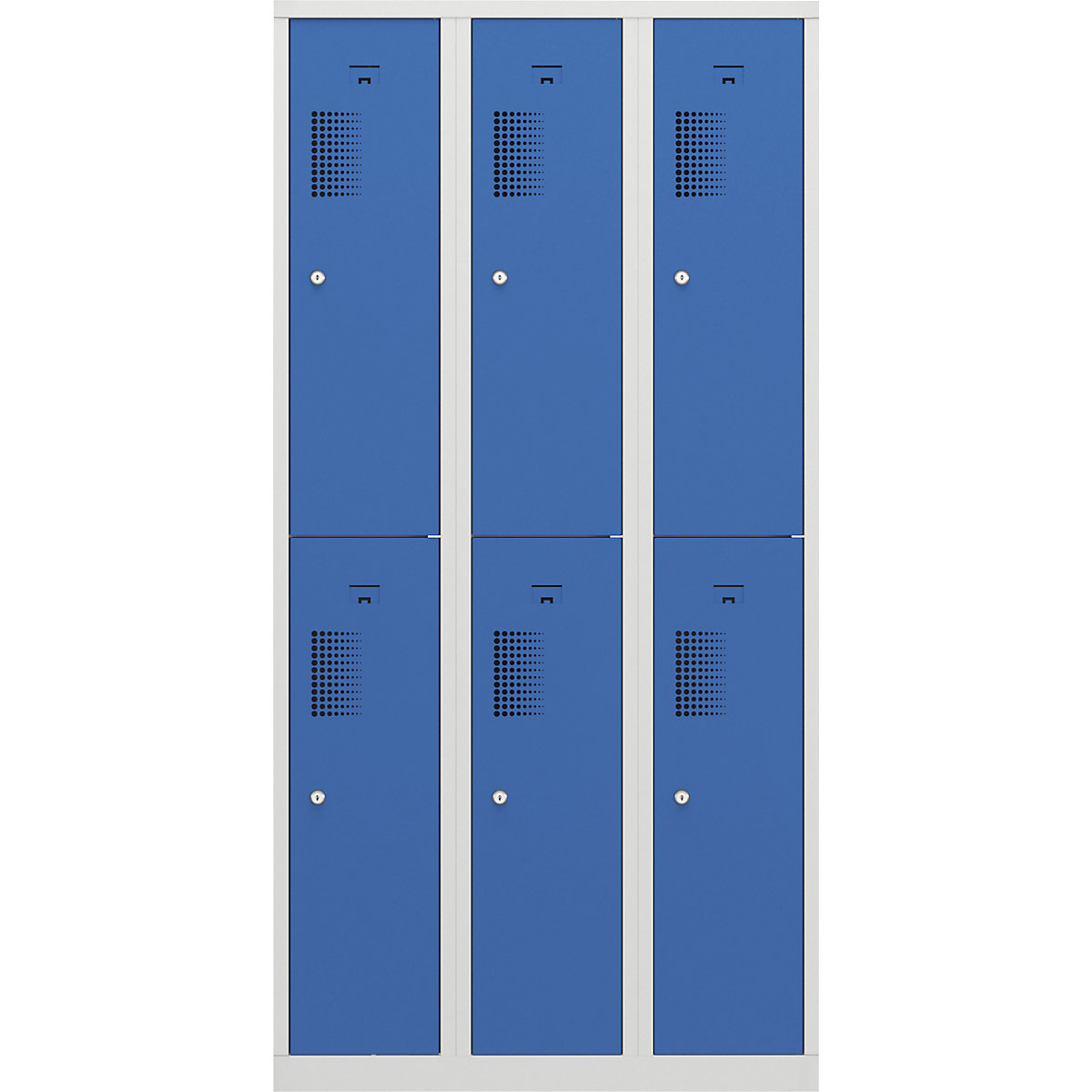 Lockerkast met twee verdiepingen Amsterdam – eurokraft basic (Productafbeelding 4)-3