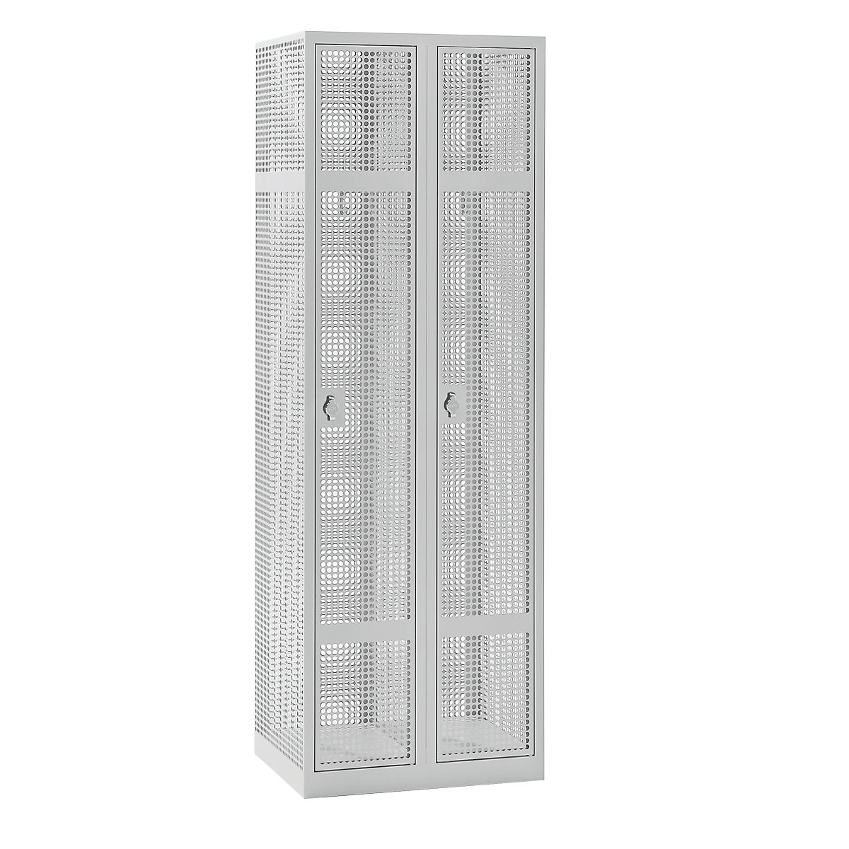 Lockerkast van perforatieplaat – eurokraft pro (Productafbeelding 3)-2