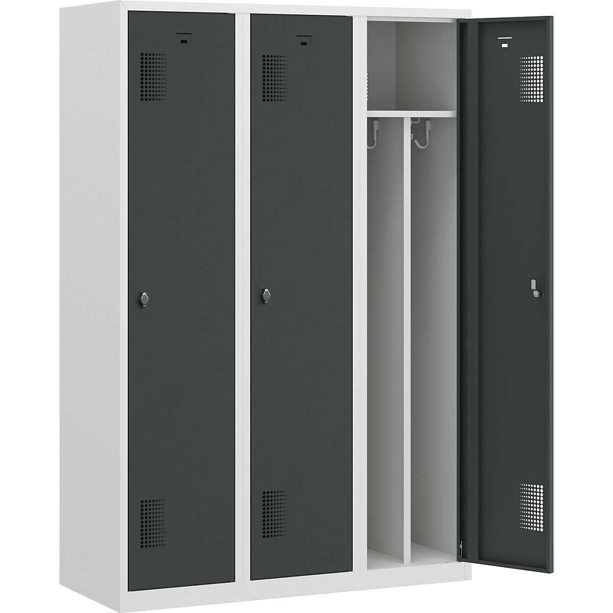 Multifunctionele lockerkast Amsterdam – eurokraft basic (Productafbeelding 2)-1