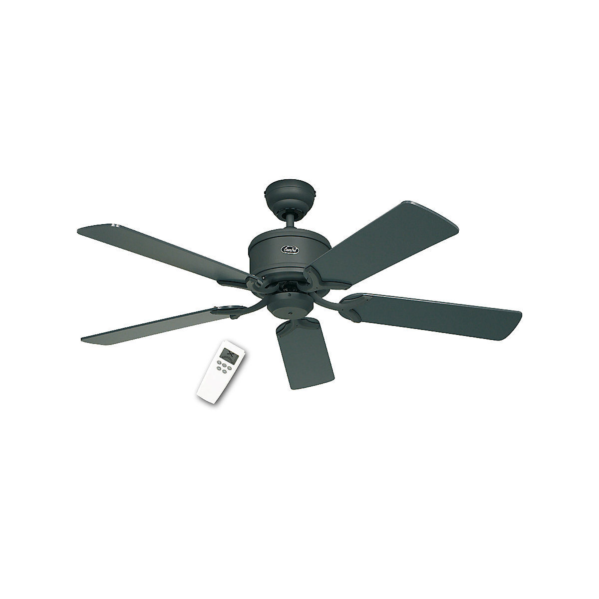 Stropni ventilator ECO ELEMENTS, Ø lopatice rotora 1320 mm, lak u grafit boji / lak u crnoj boji-4
