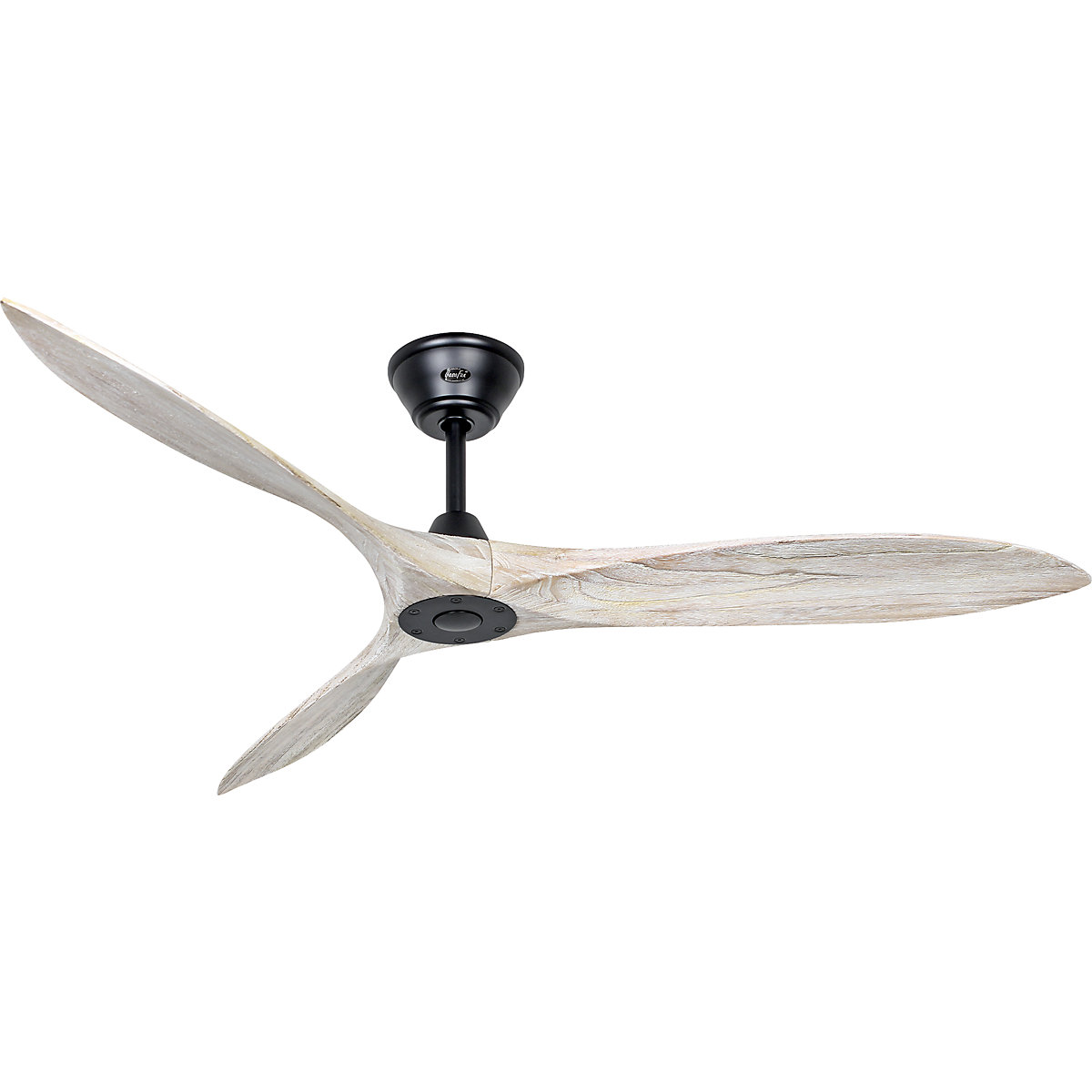 Plafondventilator ECO AIRSCREW, propellerblad-Ø 1520 mm, wit / matzwart
