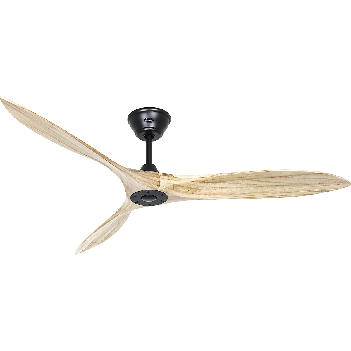 Plafondventilator ECO AIRSCREW, propellerblad-Ø 1520 mm, naturel / matzwart