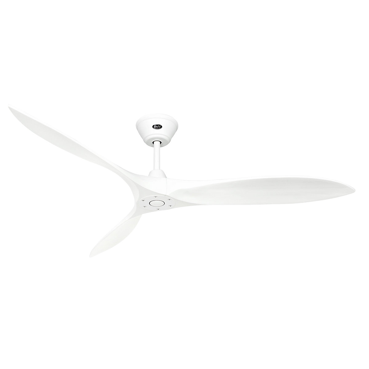 Plafondventilator ECO AIRSCREW, propellerblad-Ø 1520 mm, matwit / matwit