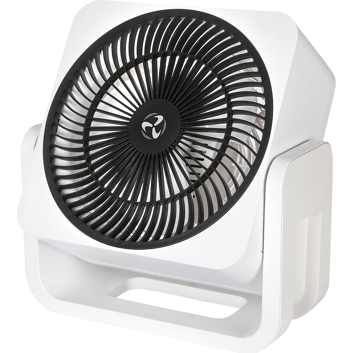 Stolní ventilátor, v x š x h 300 x 284 x 120 mm, bílá