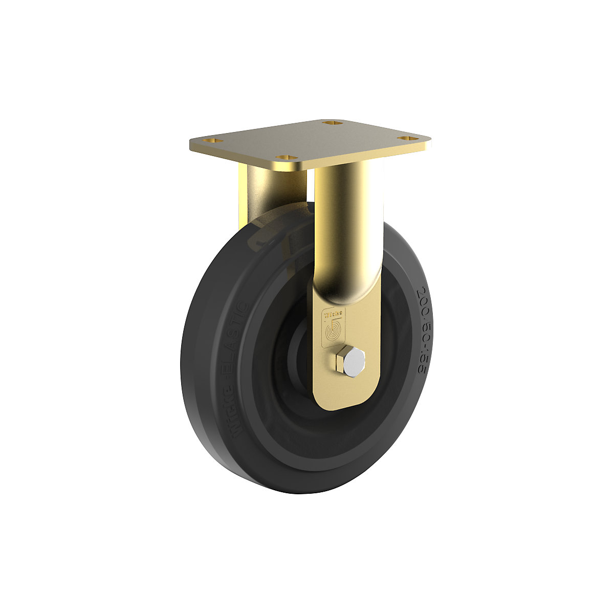 Elastični kotač od pune gume, čelično kućište, zavareno – Wicke
