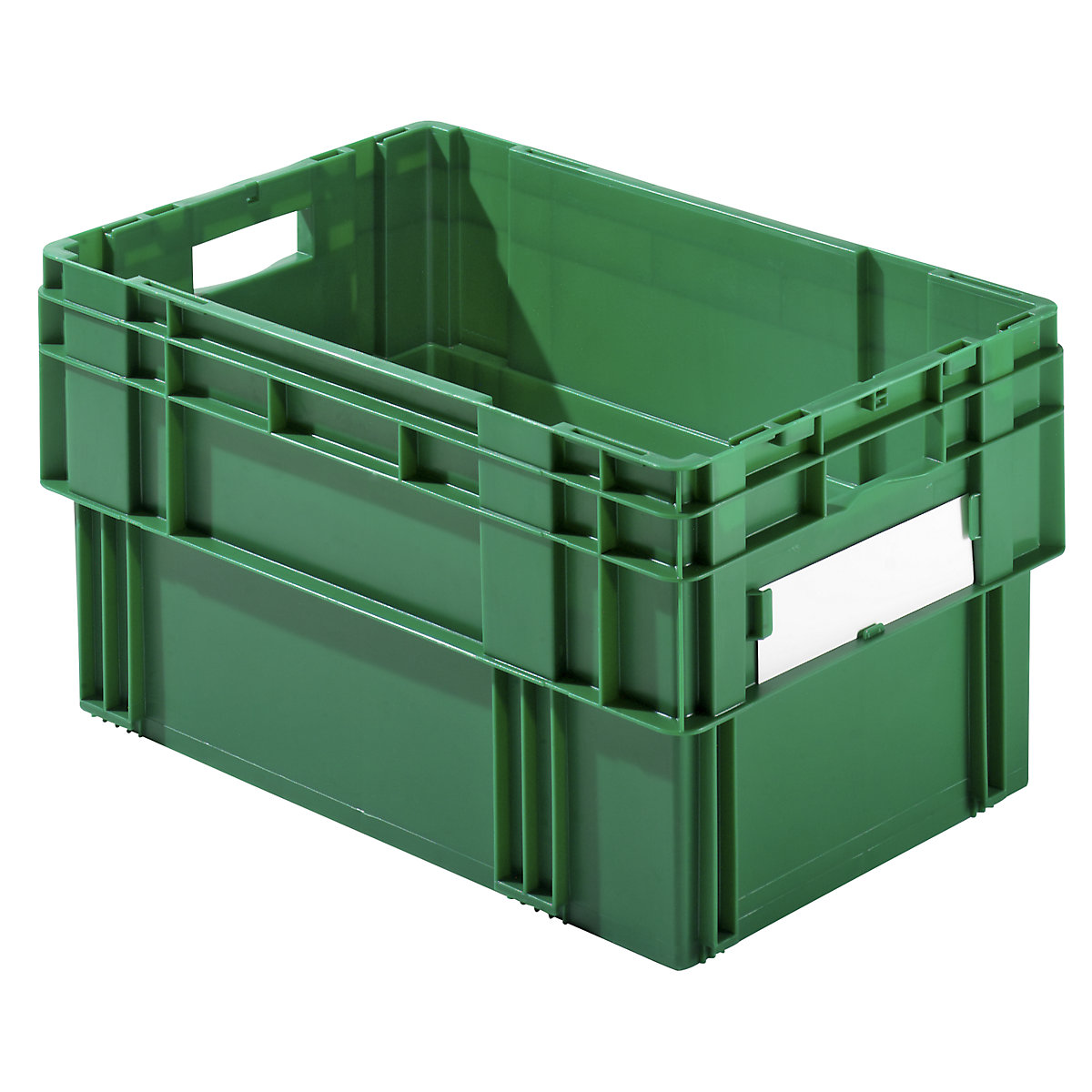Kutija za slaganje, volumen 58,5 l, zatvorene stijenke i dno, pak. 4 kom., u zelenoj boji