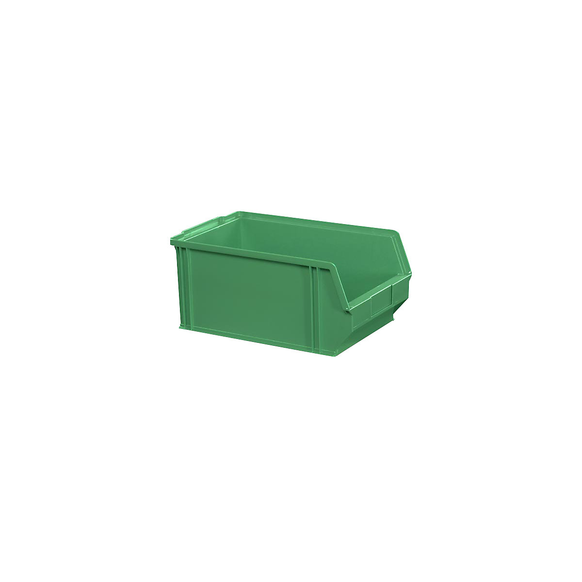 Otvorena skladišna kutija od polistirena, dužina 350 mm, ŠxV 209 x 150 mm, pak. 20 kom., u zelenoj boji-8