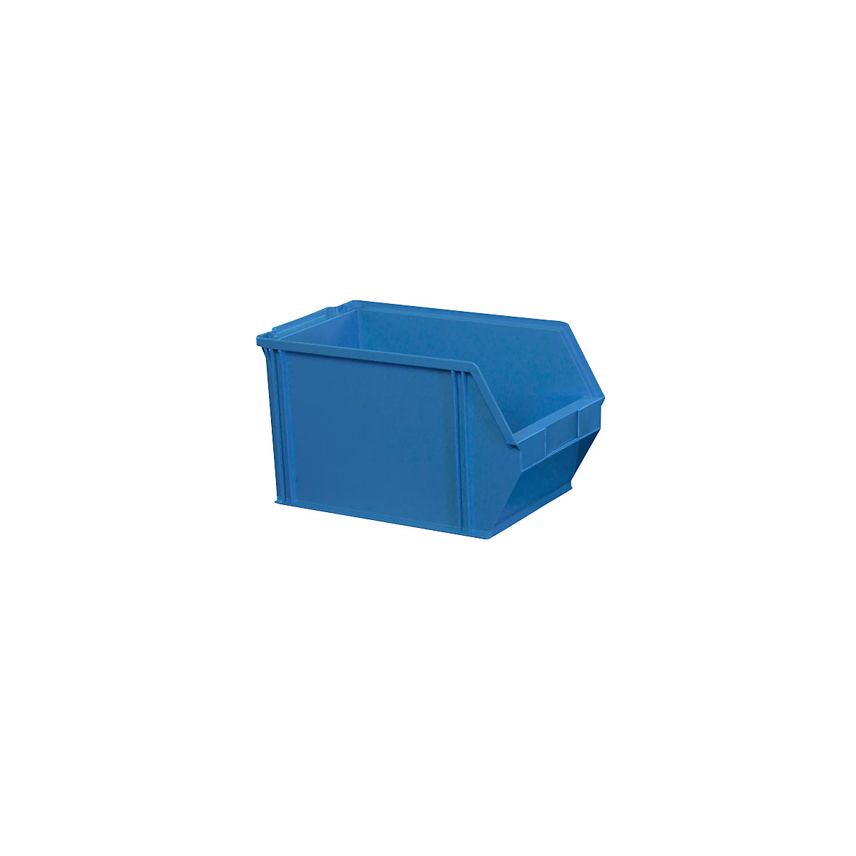Otvorena skladišna kutija od polistirena, dužina 350 mm, ŠxV 200 x 200 mm, pak. 12 kom., u plavoj boji-10