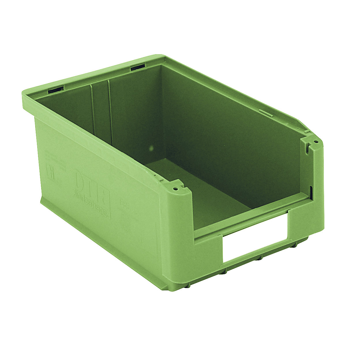 Otvorena skladišna kutija – BITO, DxŠxV 350 x 210 x 145 mm, pak. 10 kom., u zelenoj boji-2