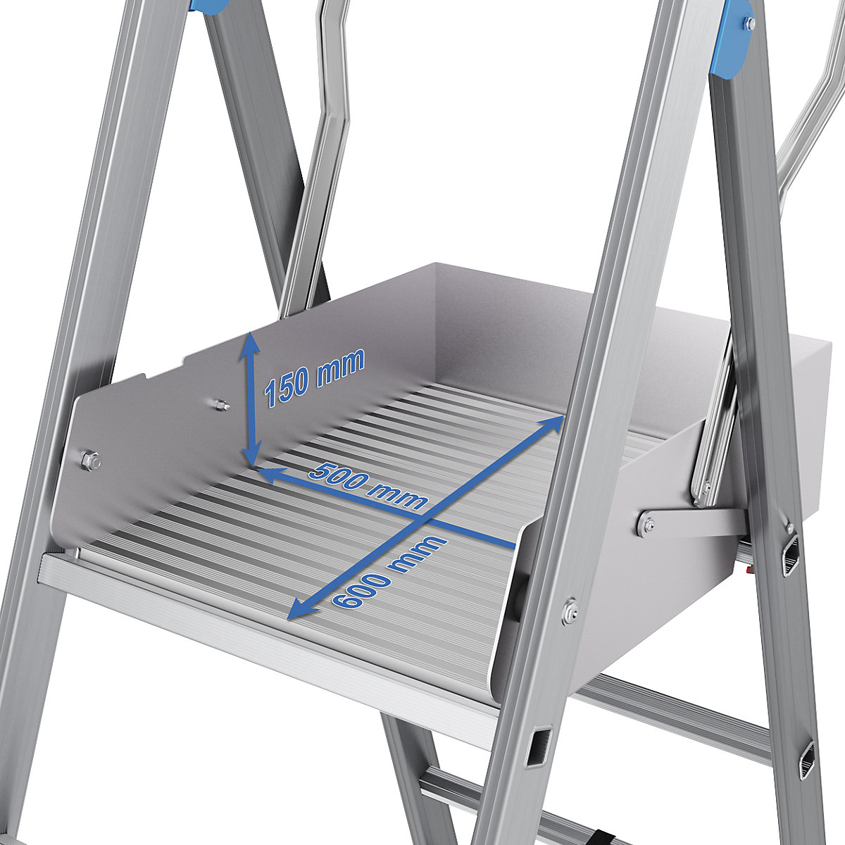 Telescopische platformtrap – KRAUSE (Productafbeelding 4)-3