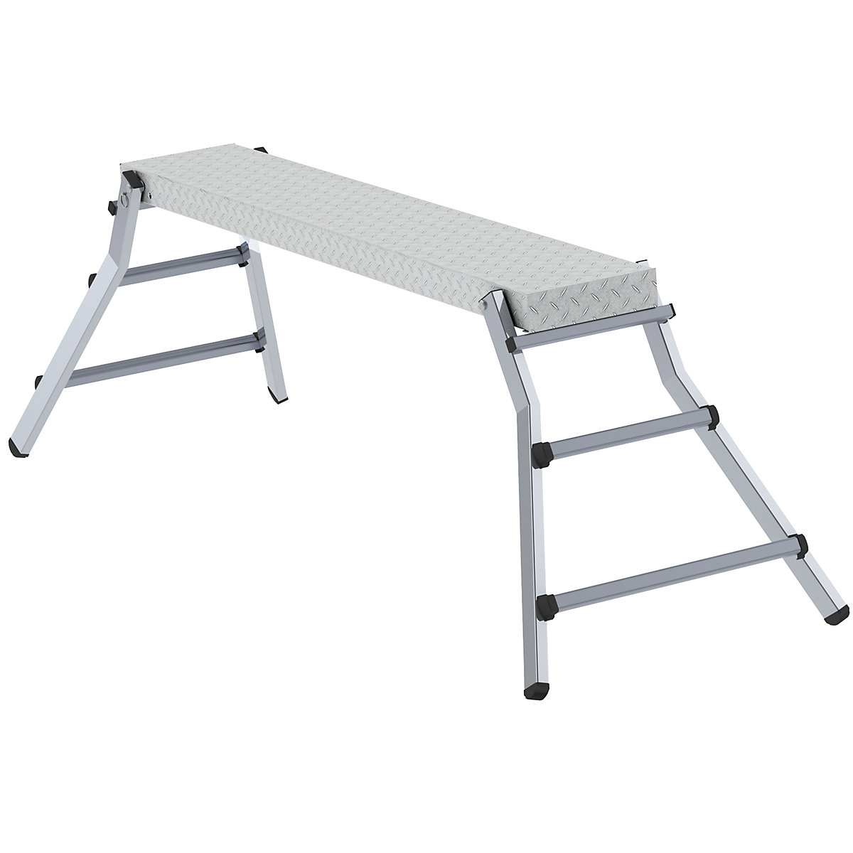 Aluminium werkplatform – MUNK, inklapbaar, platform l x b = 1730 x 290 mm-4