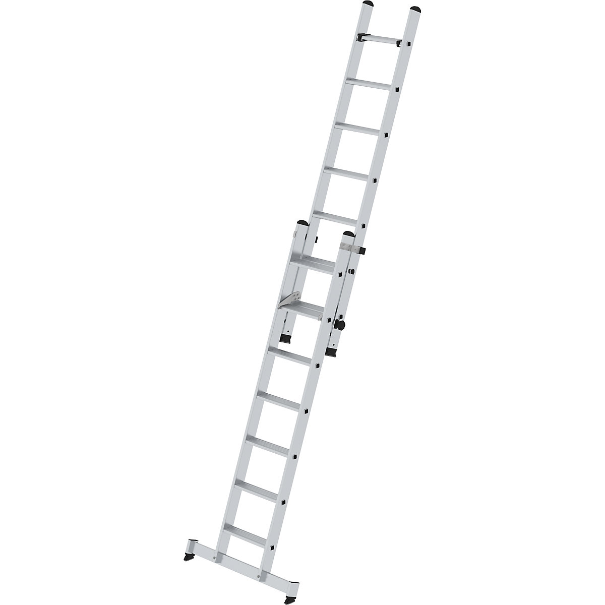 Extending step ladder, 2-part - MUNK
