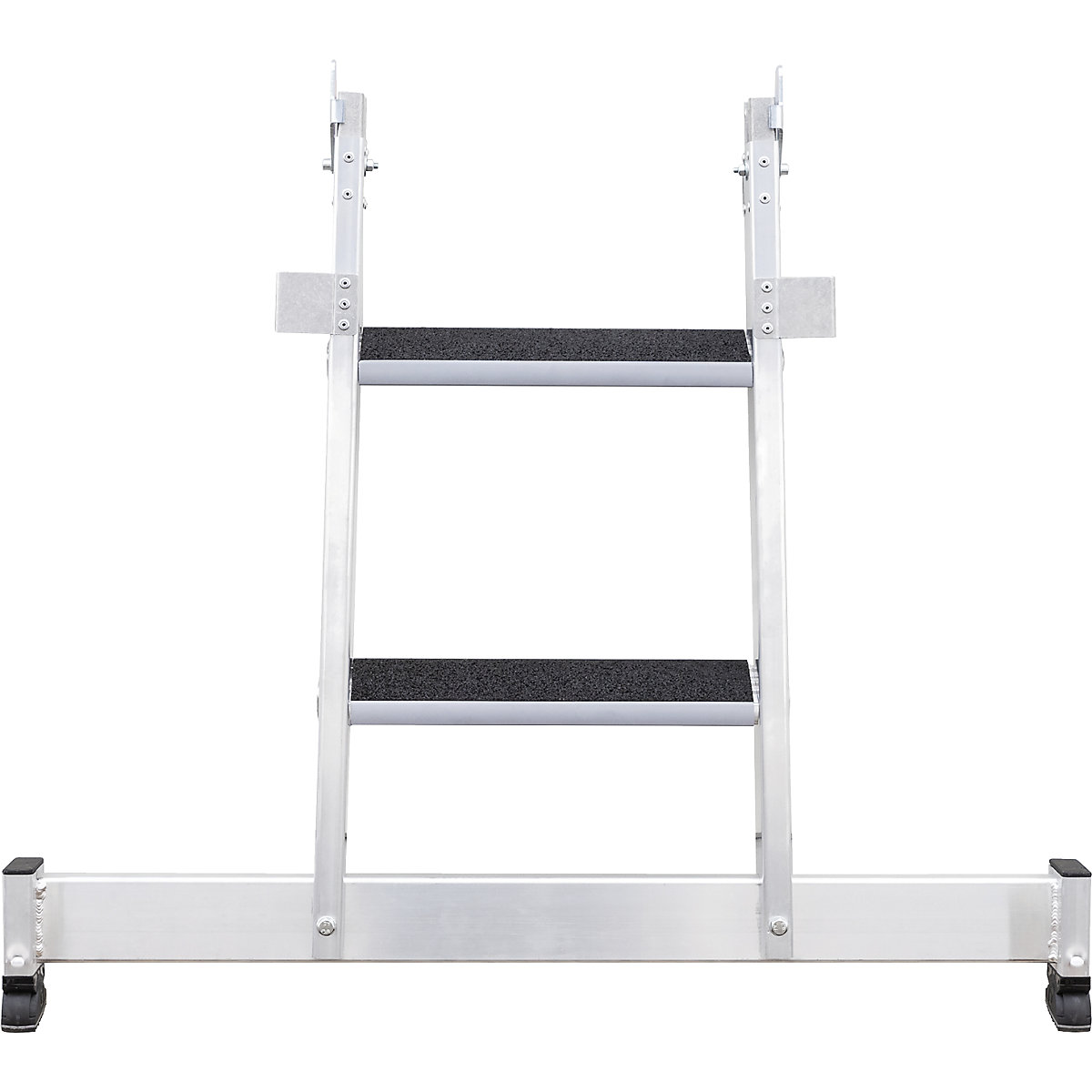 Glass cleaner step ladder – MUNK, components of bottom section, 2 steps, with tread cover, 2+ items-4
