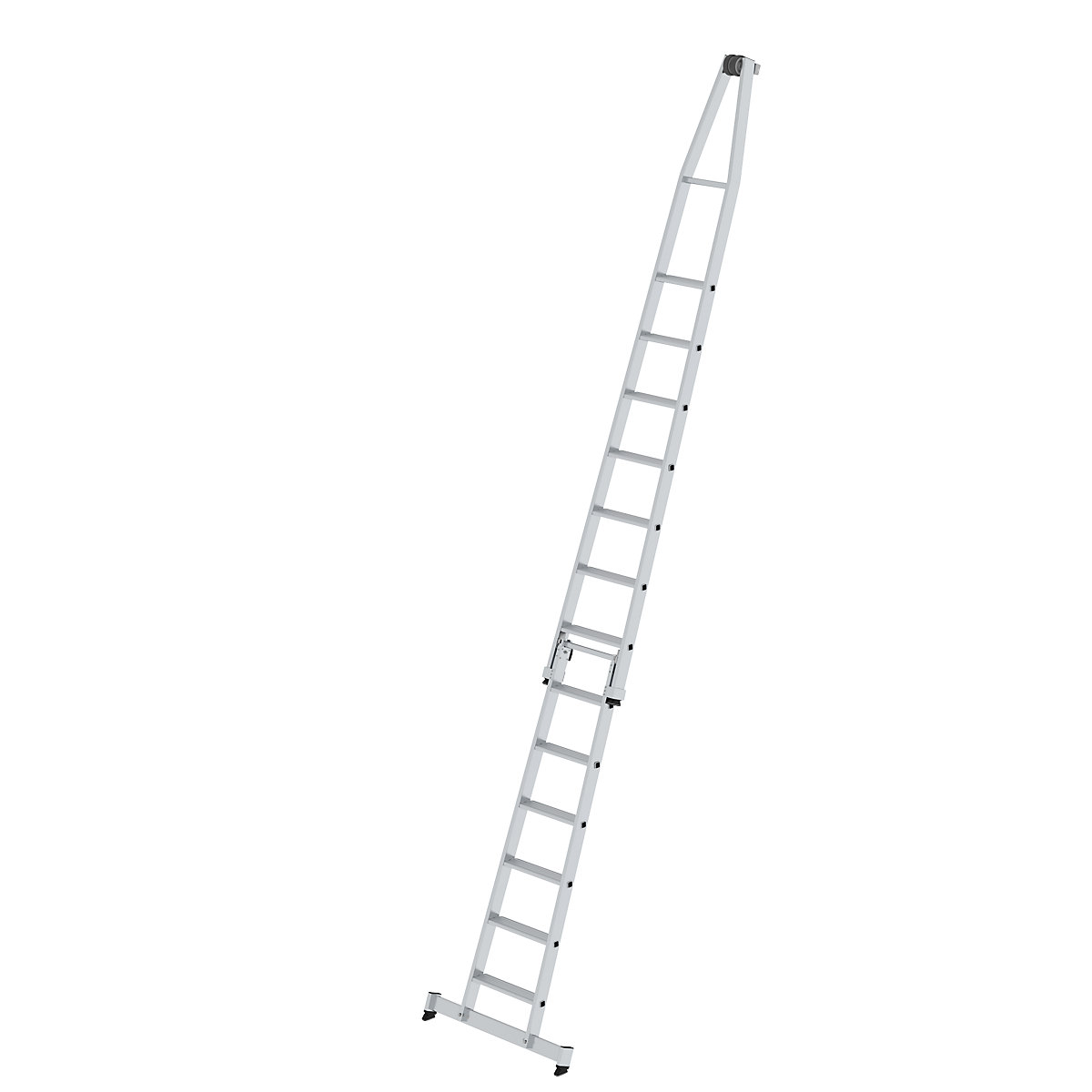 Glass cleaner step ladder – MUNK, standard, 2 parts, 13 steps-11