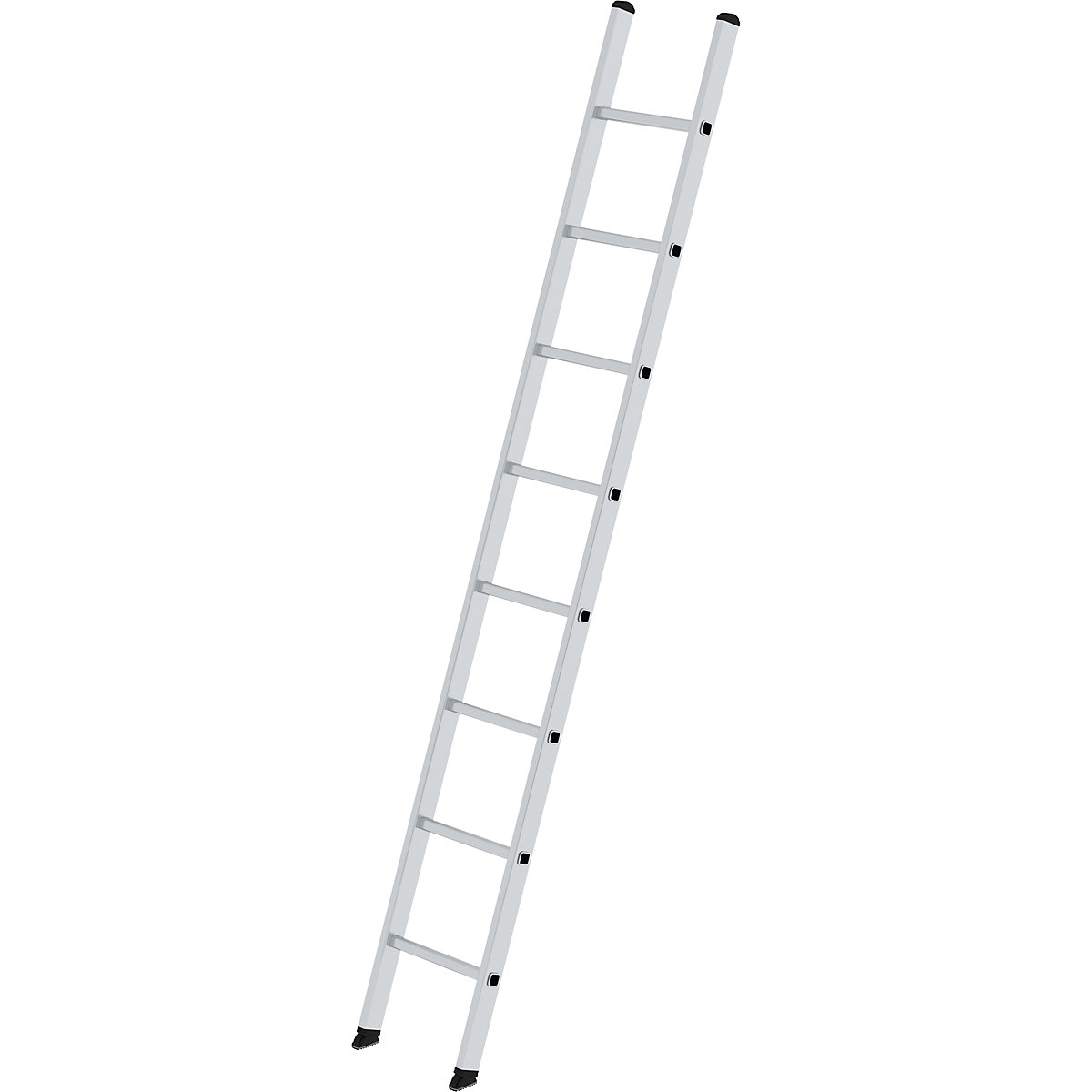 Lean-to rung ladder without beam – MUNK, width 350 mm, 8 rungs-1