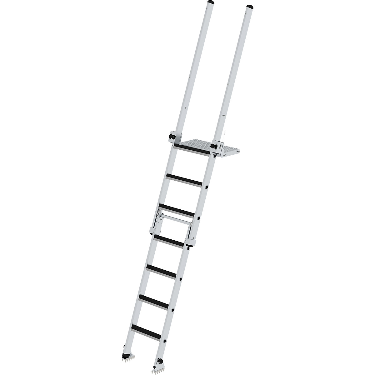 Pit ladder with steps – MUNK (Product illustration 2)-1