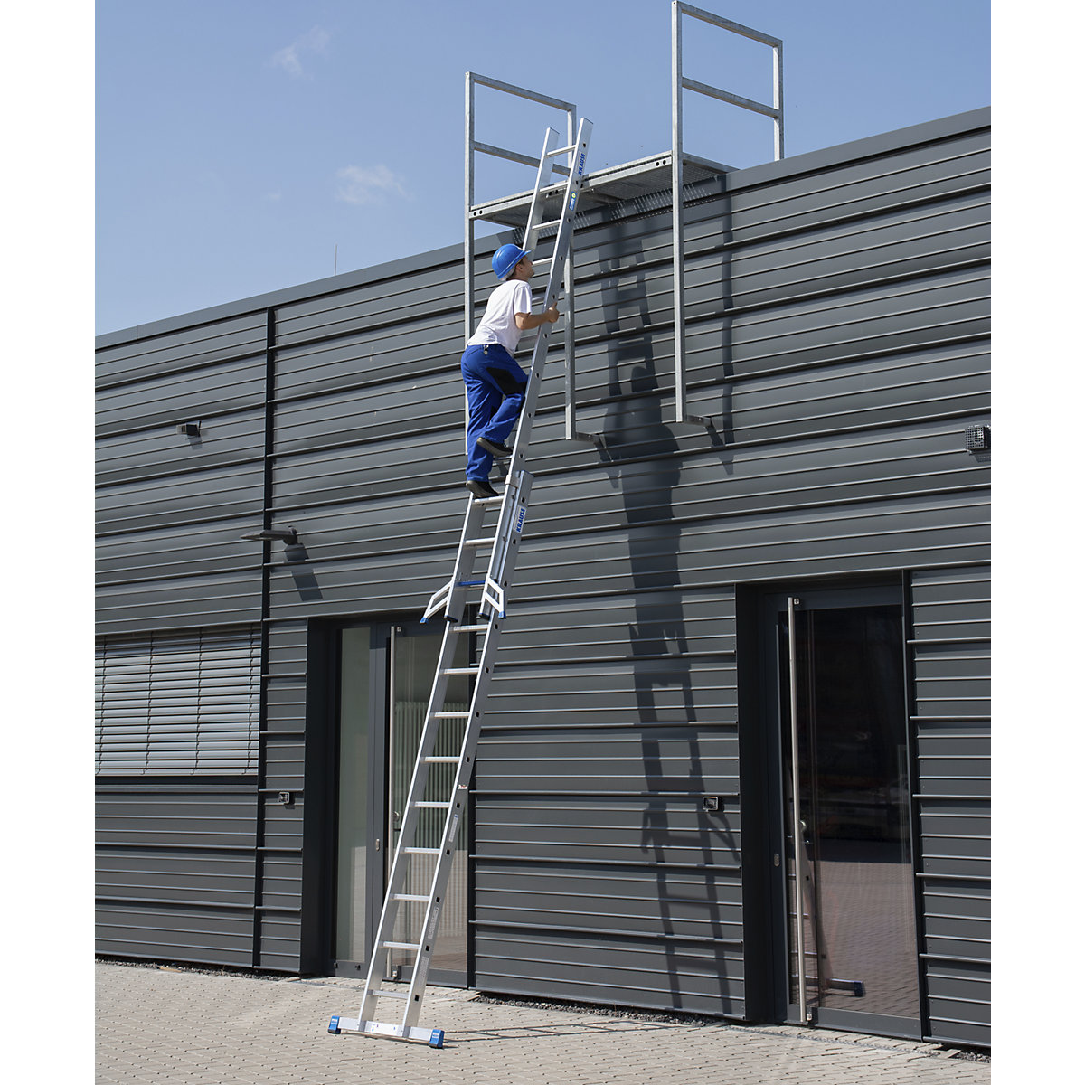 STABILO + S professional extension ladder – KRAUSE (Product illustration 12)-11