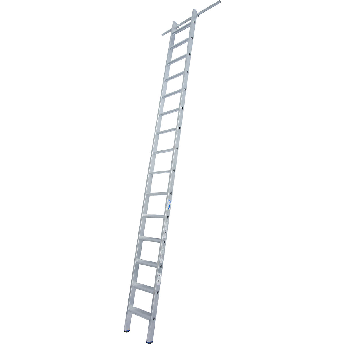 Step shelf ladder – KRAUSE, suspendable, with 1 pair of hooks, 15 steps-5