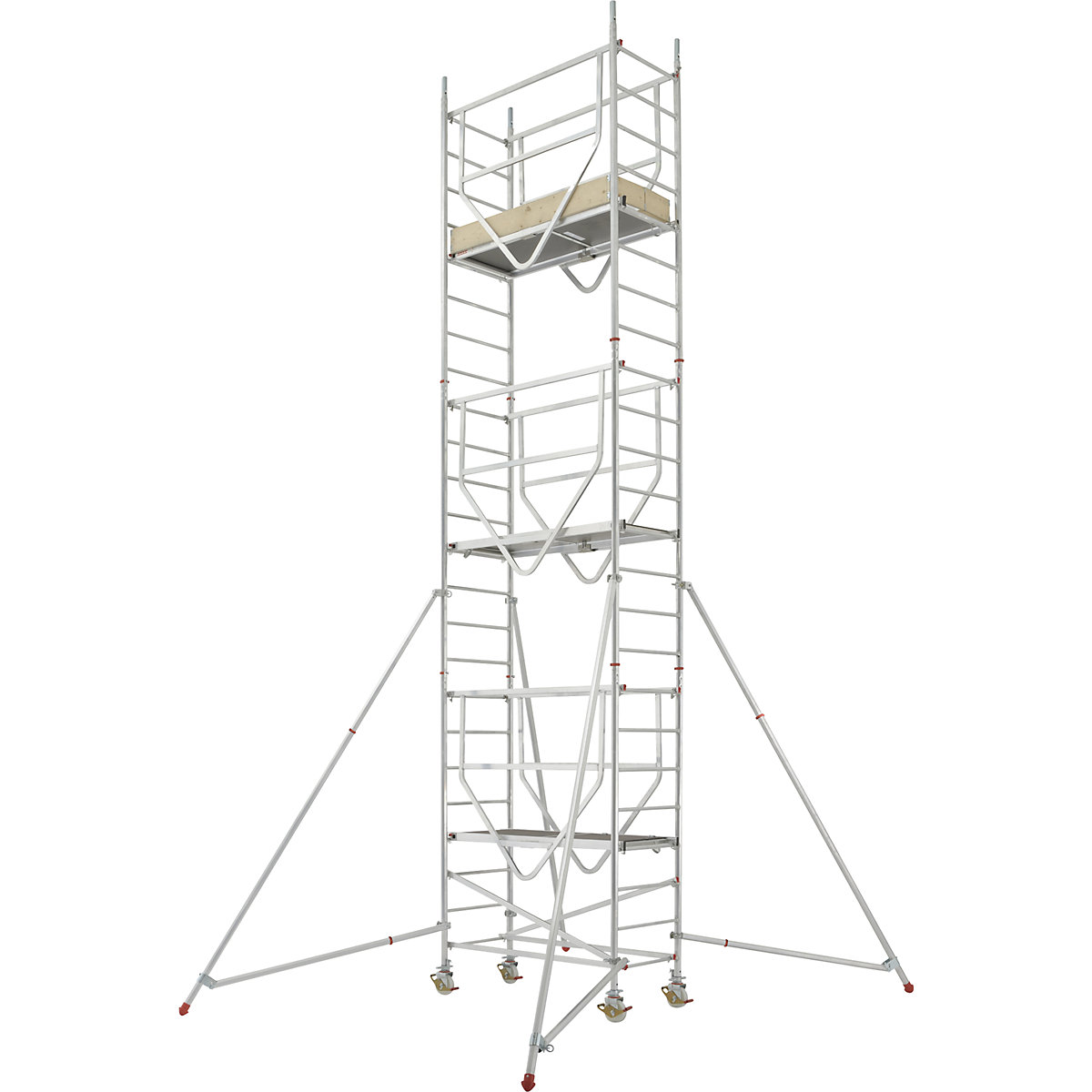 ADVANCED SAFE-T 7070 mobile access tower – HYMER, welded, platform 1.58 x 0.61 m, module 1+2+3-8