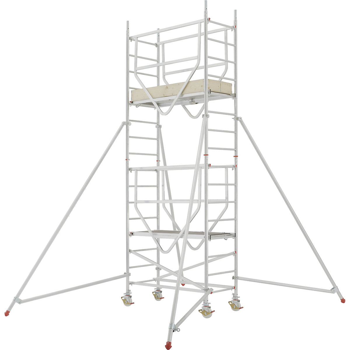 ADVANCED SAFE-T 7070 mobile access tower – HYMER, welded, platform 1.58 x 0.61 m, module 1+2-6