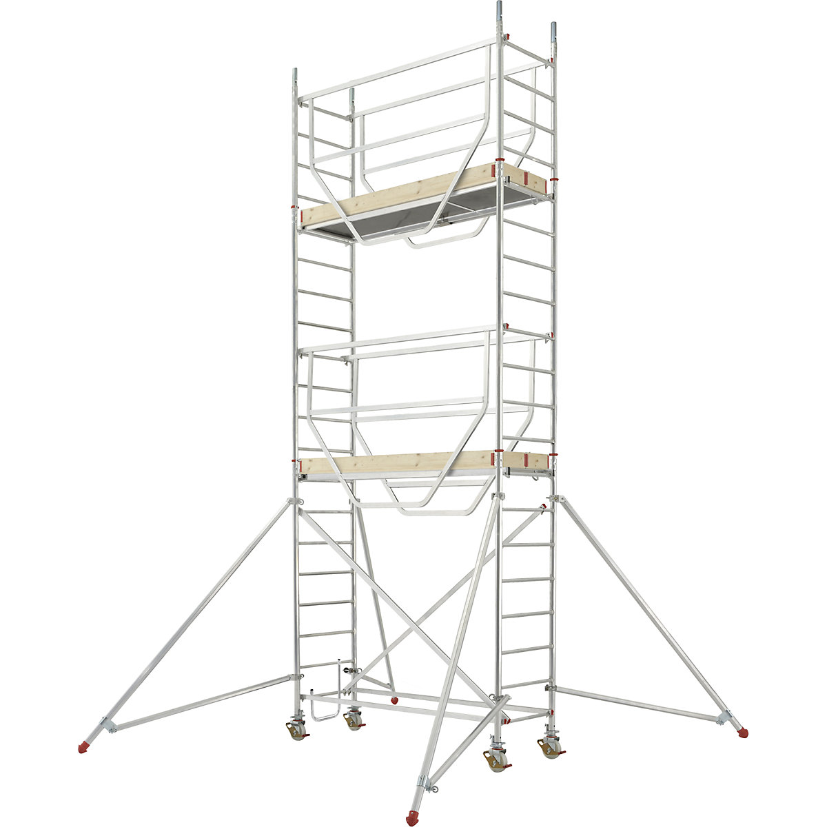 ADVANCED SAFE-T 7075 mobile access tower – HYMER, welded, platform 2.08 x 0.61 m, max. working height 6.25 m-14