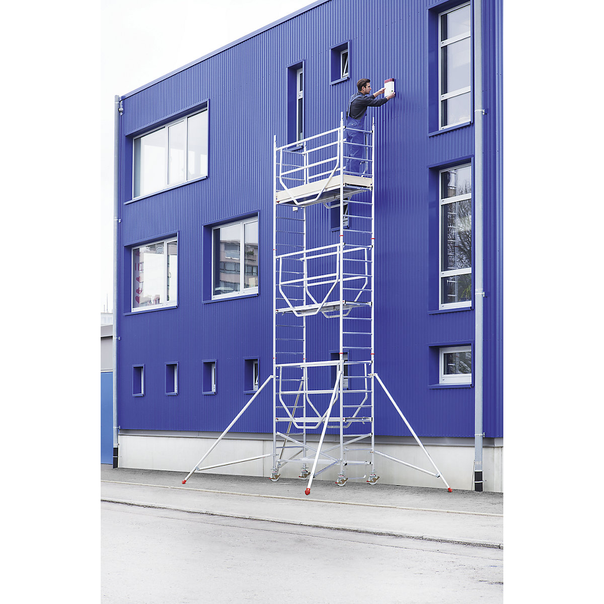ADVANCED SAFE-T 7075 mobile access tower – HYMER (Product illustration 2)-1