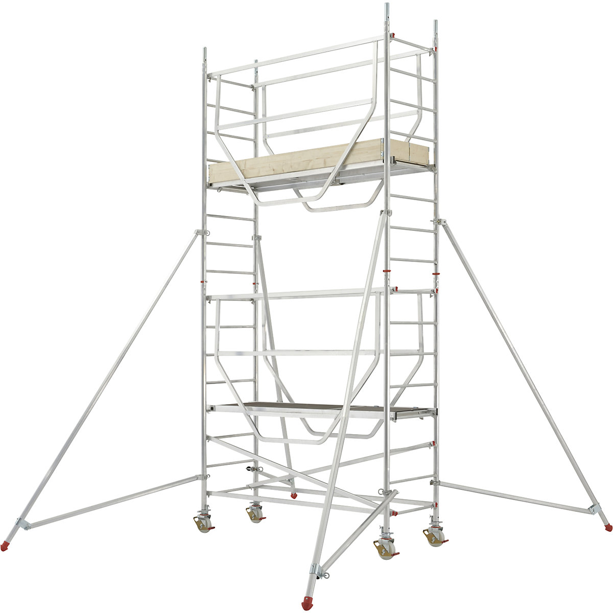 ADVANCED SAFE-T 7075 mobile access tower – HYMER, welded, platform 2.08 x 0.61 m, max. working height 5.25 m-18