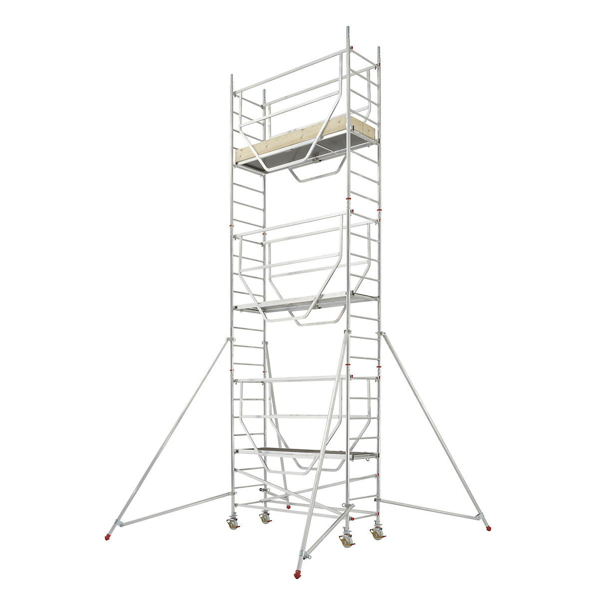 ADVANCED SAFE-T 7075 mobile access tower – HYMER, welded, platform 2.08 x 0.61 m, max. working height 7.25 m-15
