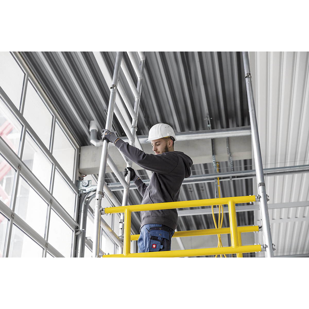 FLEXXTOWER one-person scaffolding – MUNK (Product illustration 10)-9