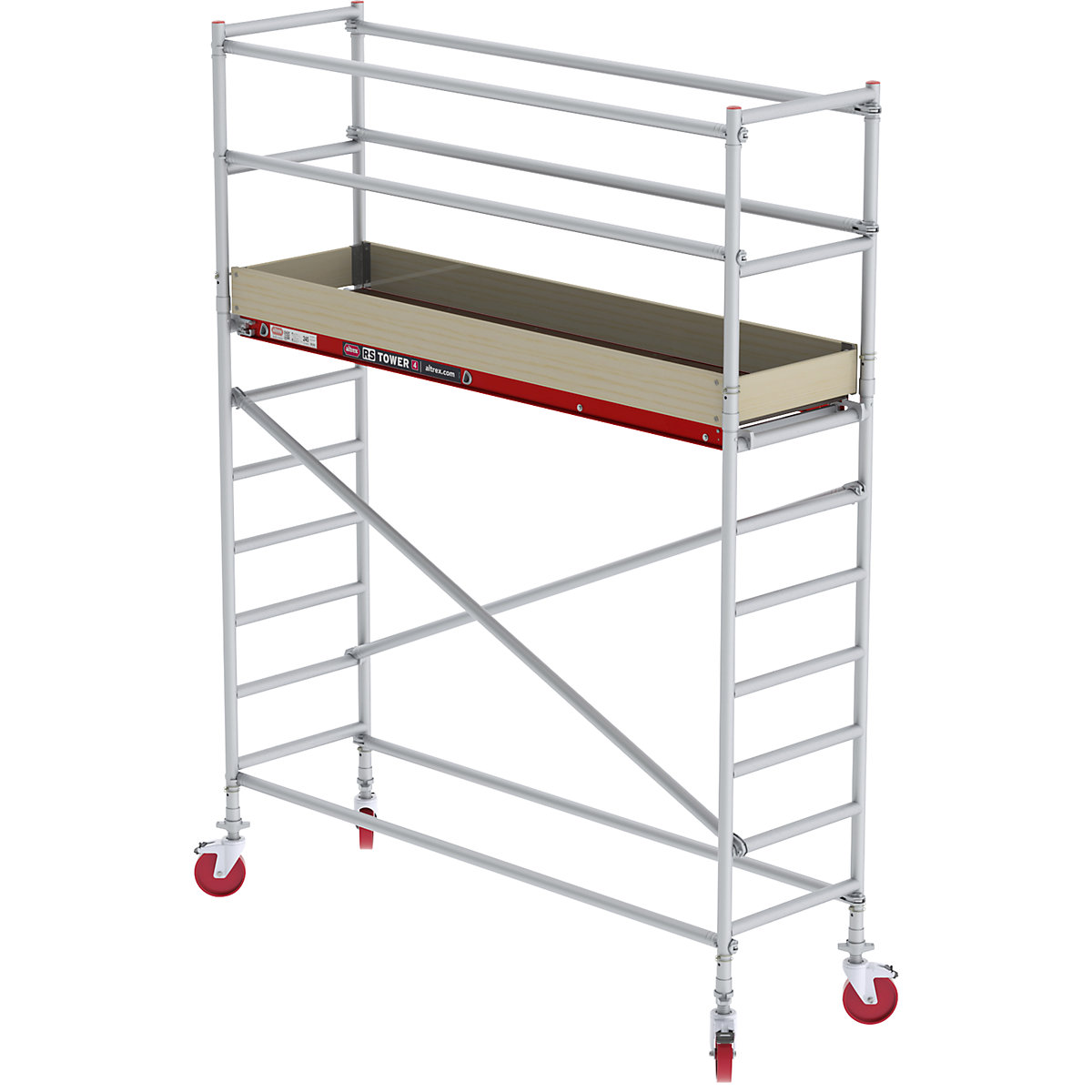 Altrex Rs Tower 41 Mobile Access Tower Made Of Aluminium Platform Size Lxw 2 45 X 0 6 M Kaiser Kraft International