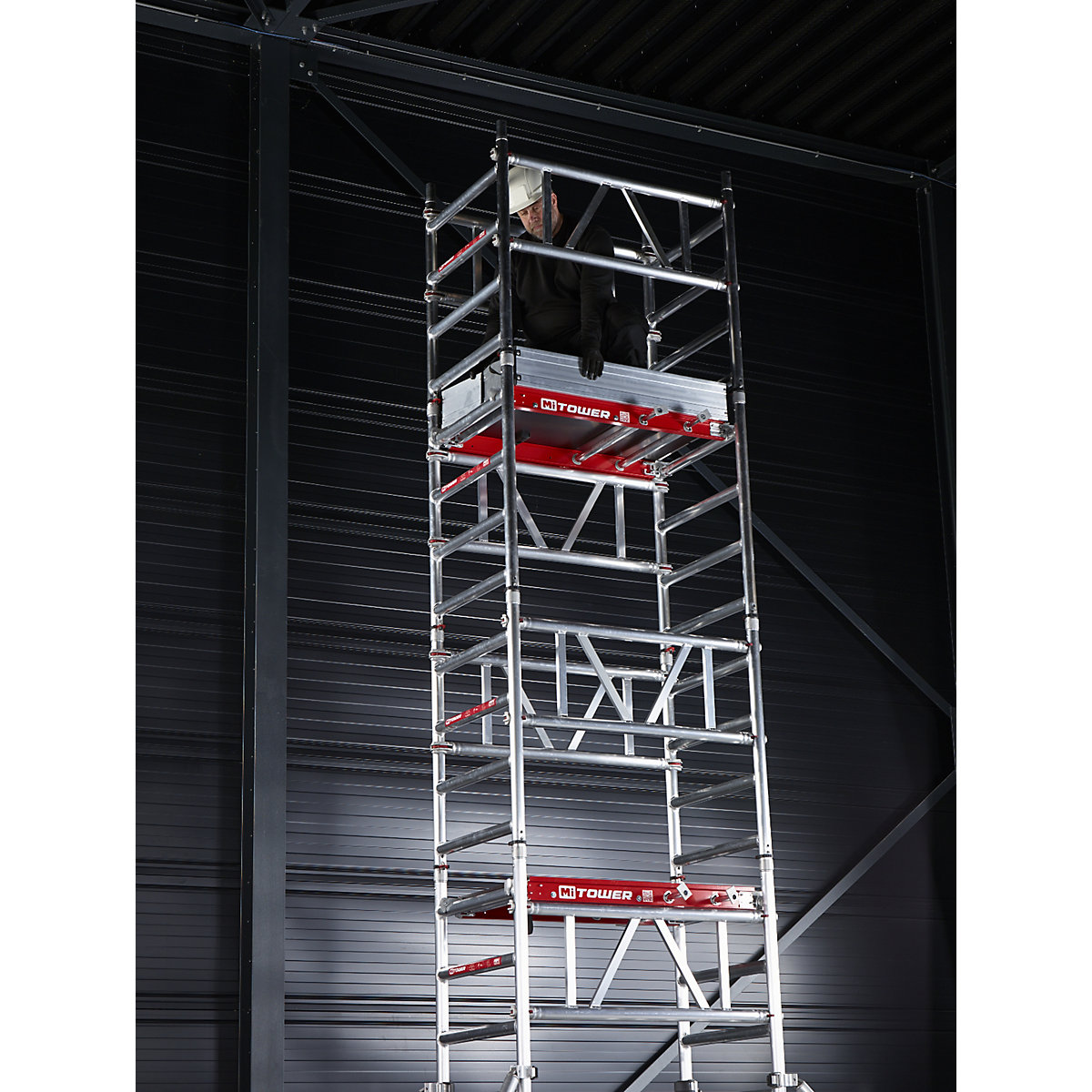 Standard MiTOWER quick assembly mobile access tower – Altrex (Product illustration 18)-17