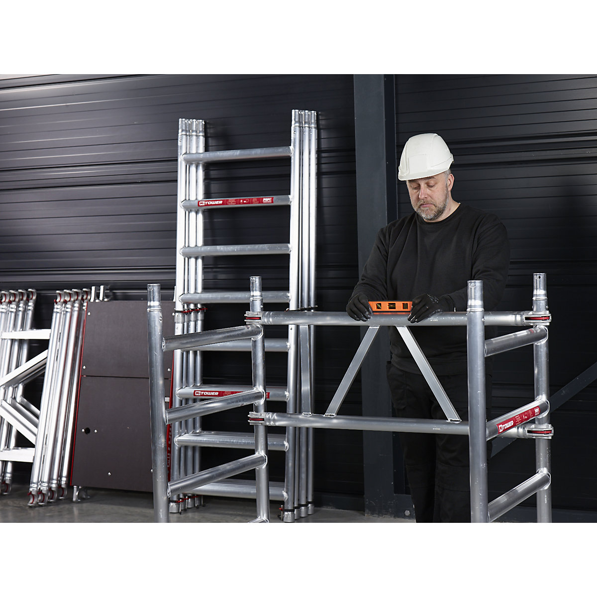 Standard MiTOWER quick assembly mobile access tower – Altrex (Product illustration 44)-43