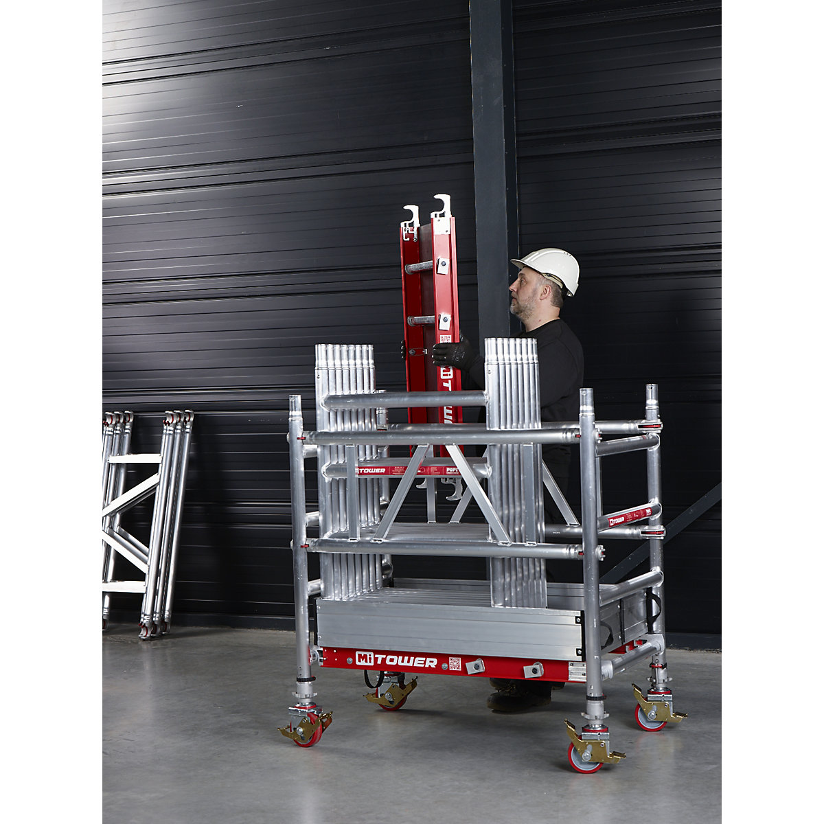 Standard MiTOWER quick assembly mobile access tower – Altrex (Product illustration 12)-11