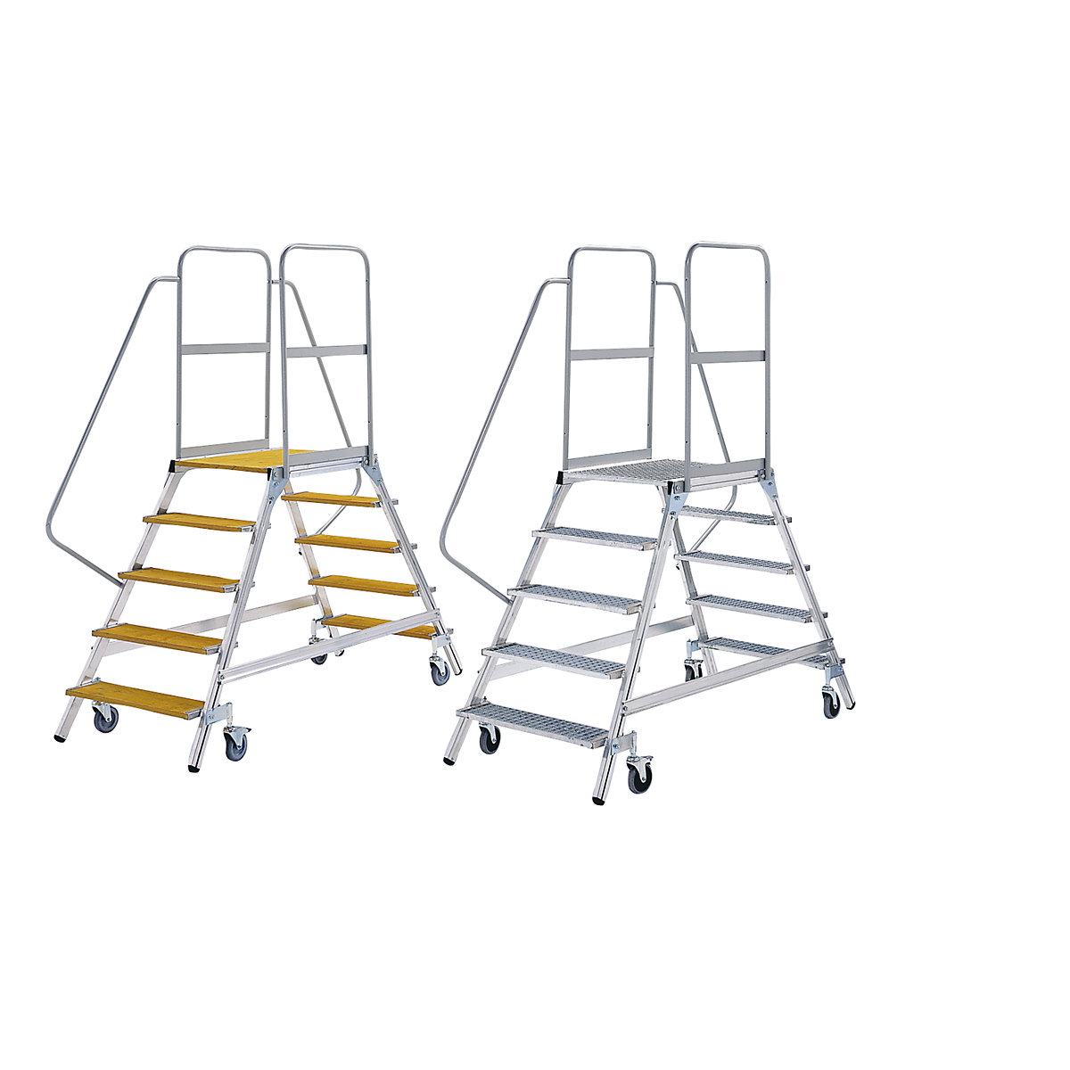 Platform steps with double sided access – MUNK (Product illustration 2)-1