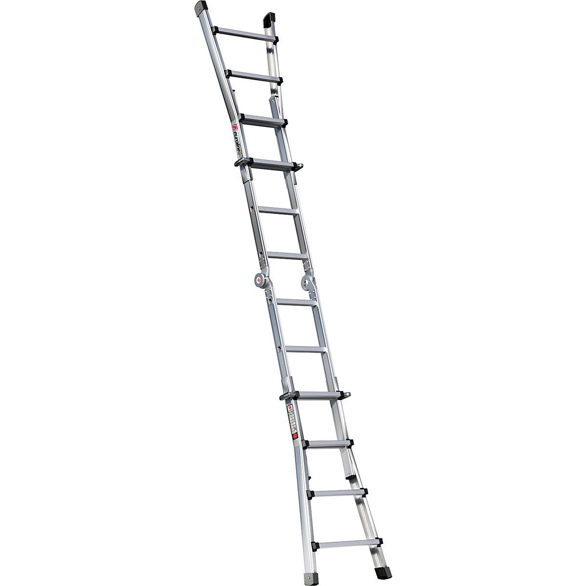 Alu-Vario folding ladder – euroline (Product illustration 9)-8