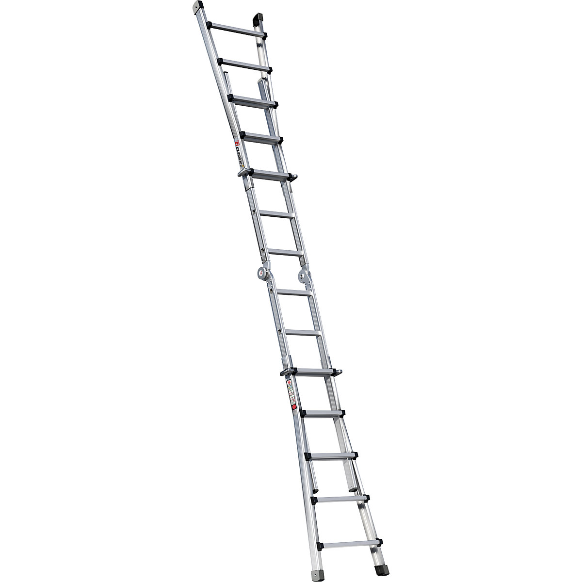 Alu-Vario folding ladder – euroline (Product illustration 8)-7