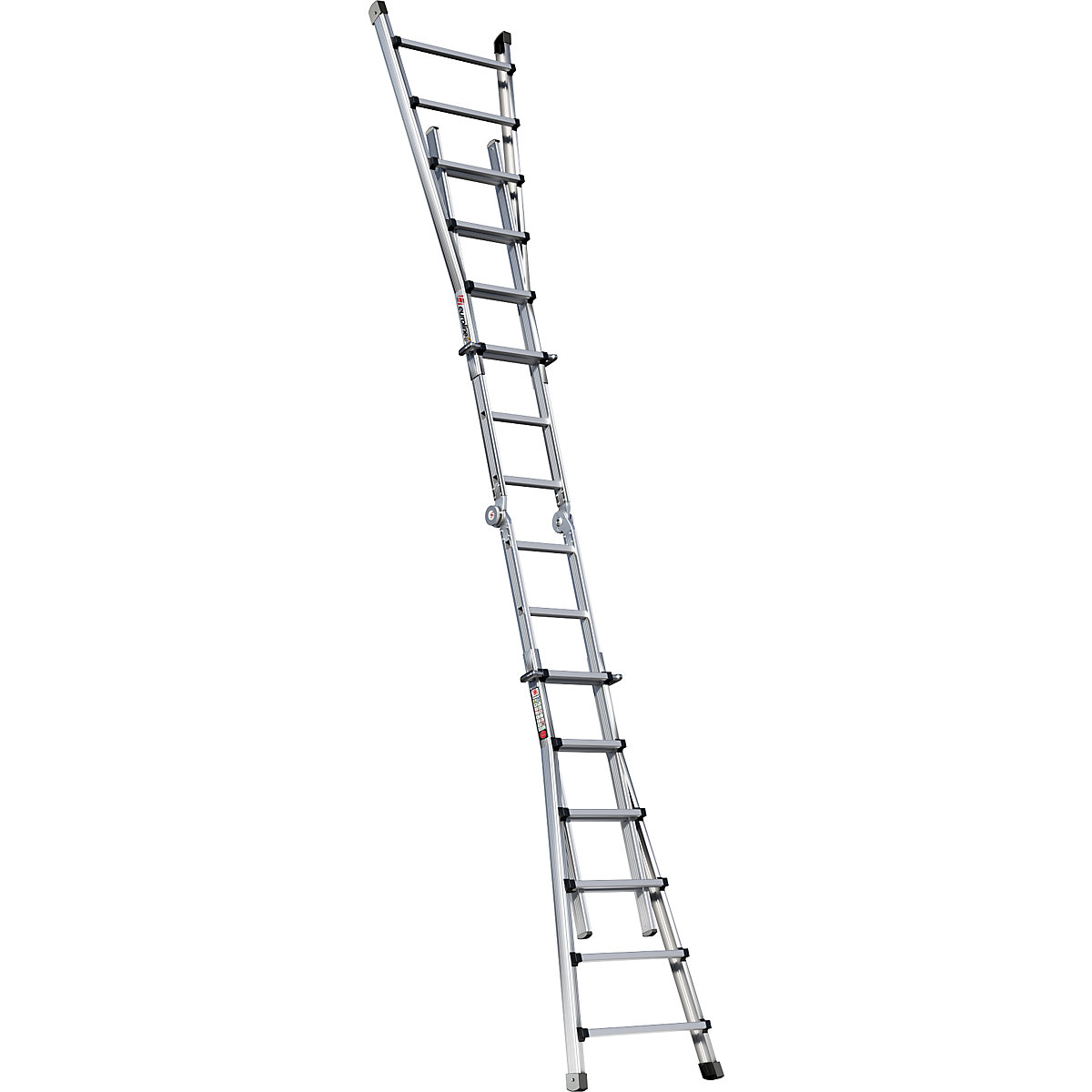 Alu-Vario folding ladder – euroline (Product illustration 10)-9