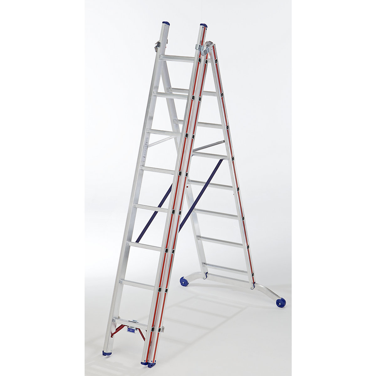 Aluminium multi-purpose ladder – HYMER (Product illustration 15)-14