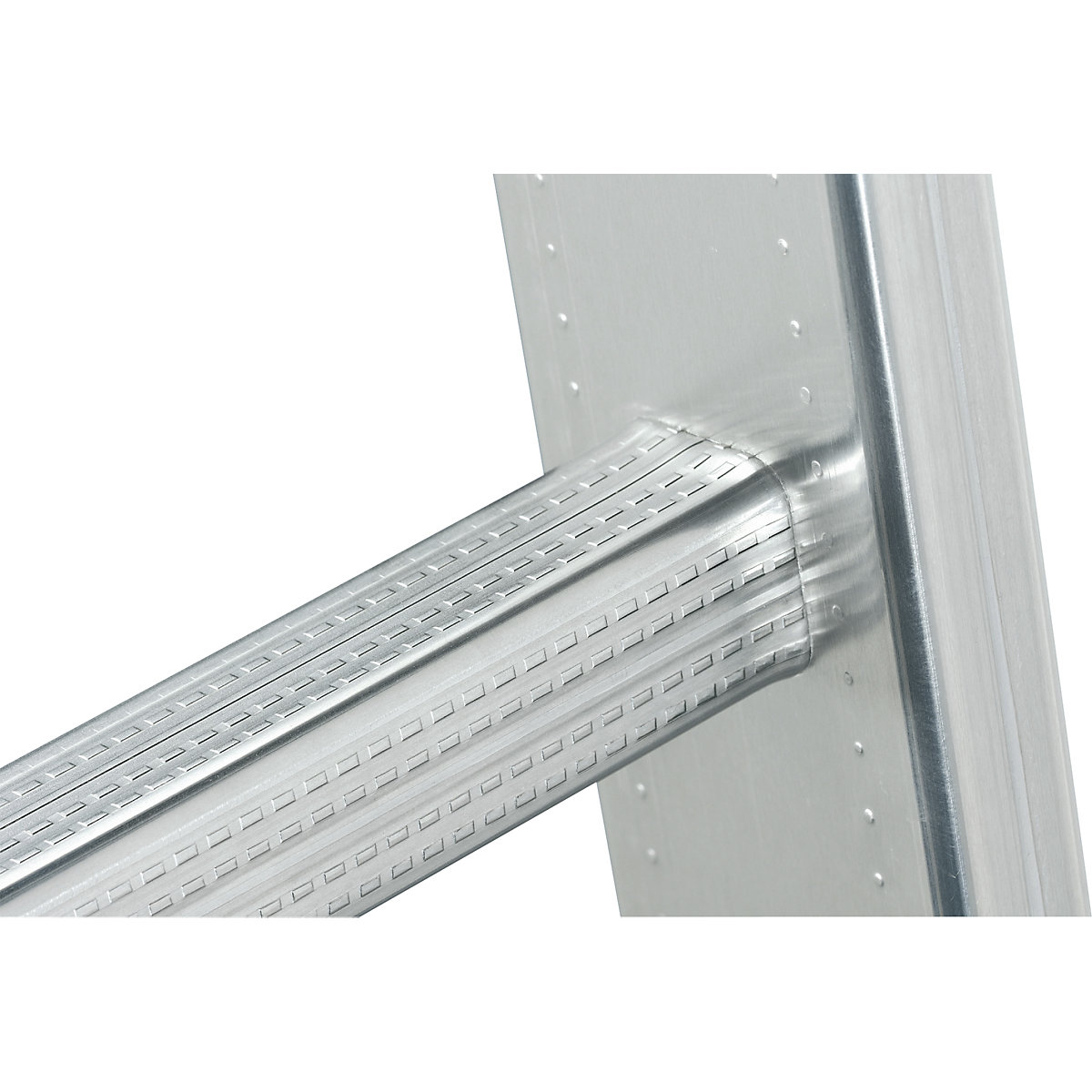 Fixed ladder with safety rail on the back, type ALM (Product illustration 2)-1