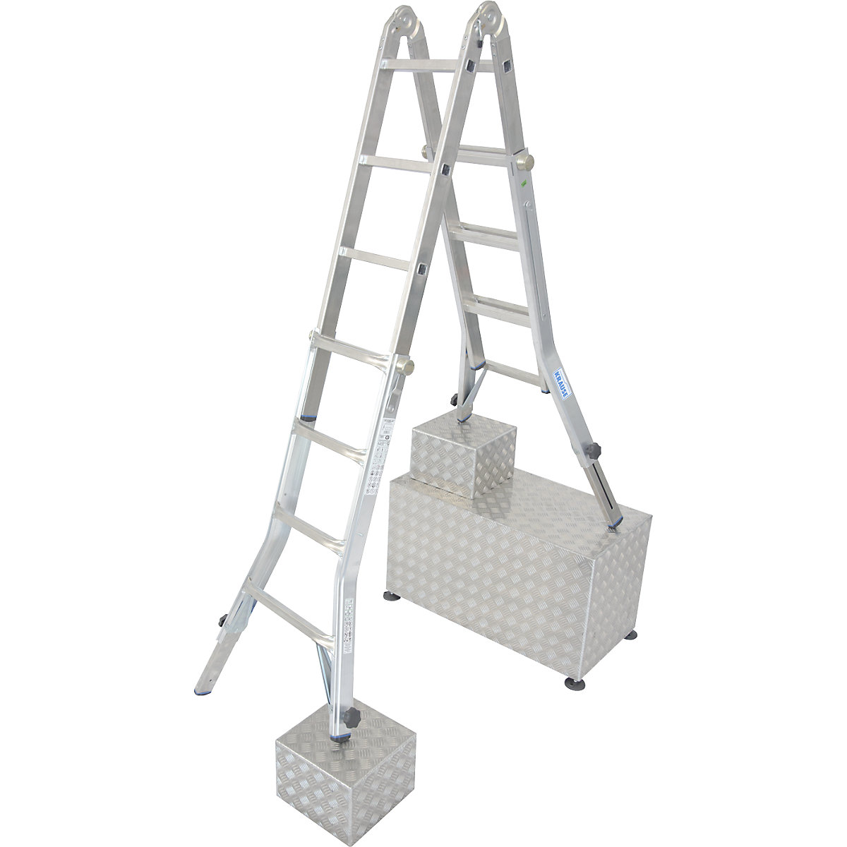Hinged telescopic ladder – KRAUSE (Product illustration 4)-3