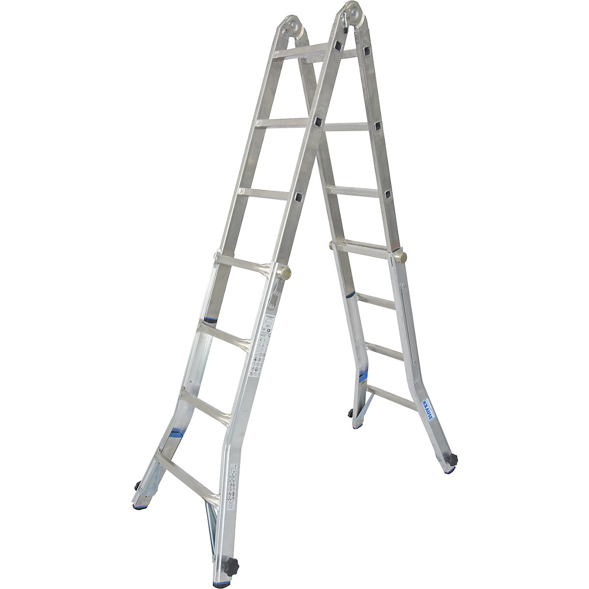 Hinged telescopic ladder - KRAUSE