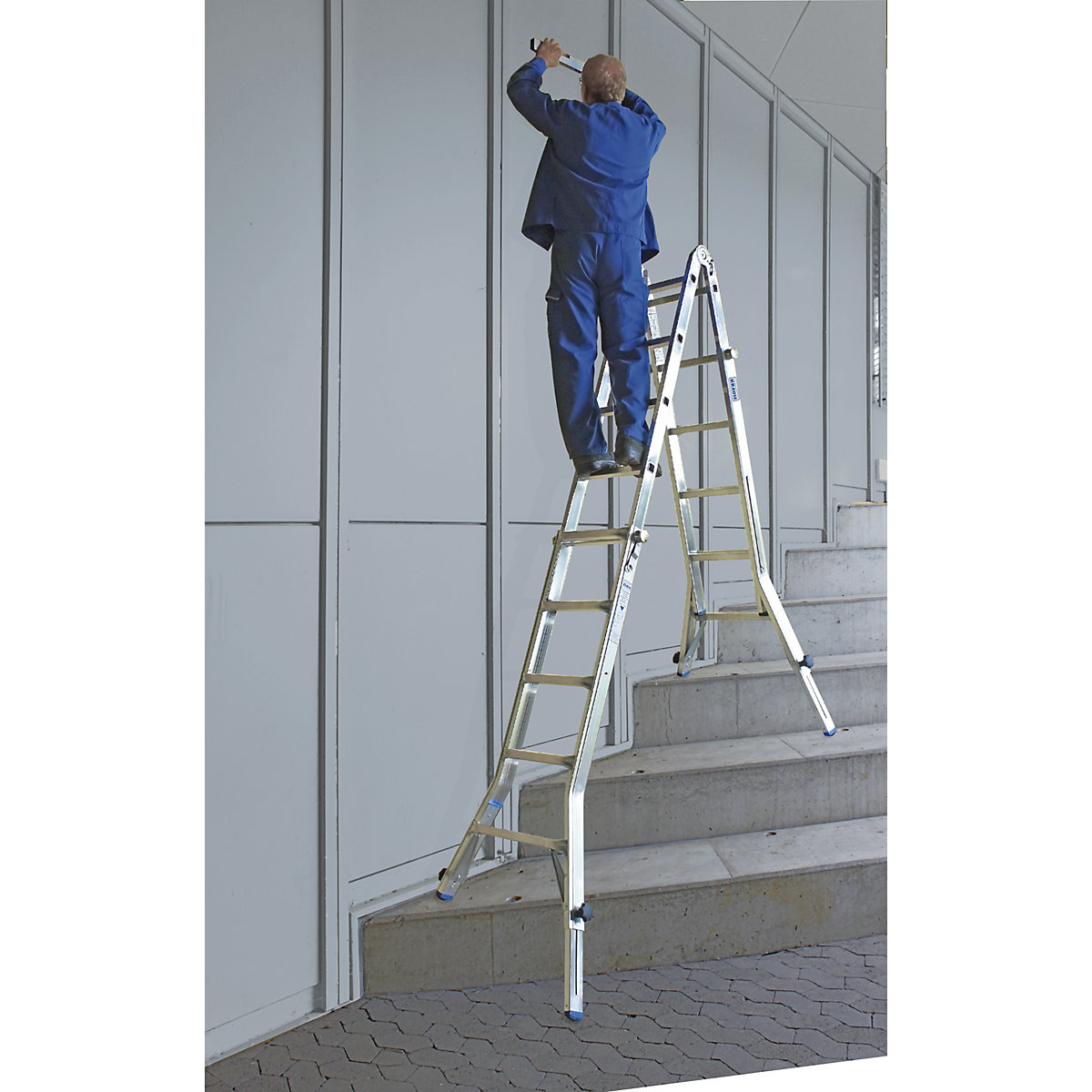 Hinged telescopic ladder – KRAUSE (Product illustration 12)-11
