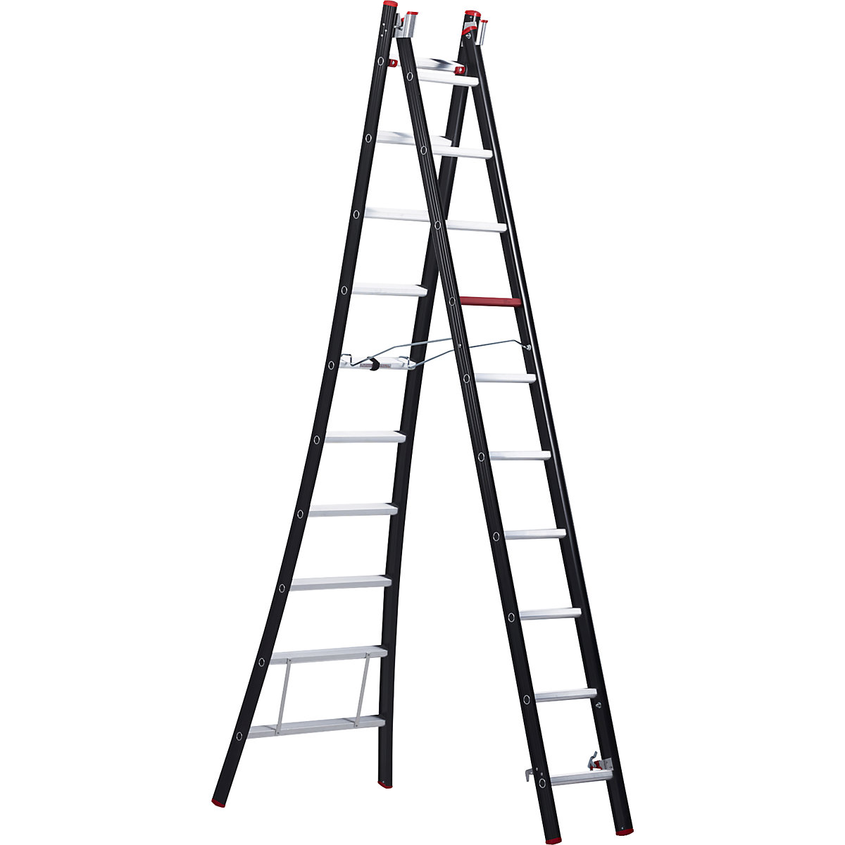 Psychiatrie Meer dan wat dan ook importeren Altrex – NEVADA multi purpose ladder: 2-part, black | KAISER+KRAFT