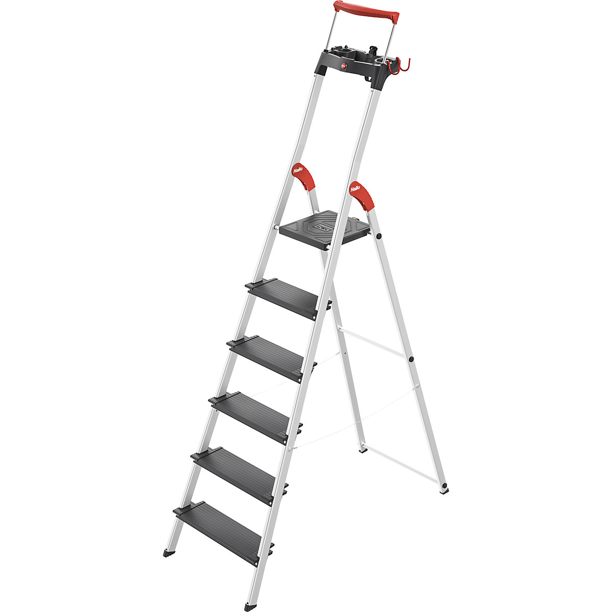 hailo topline l100 safety ladder max load up to 150 kg kaiser kraft international