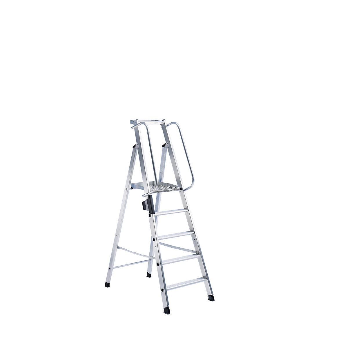 Aluminium step ladder with large platform – MUNK (Product illustration 21)-20