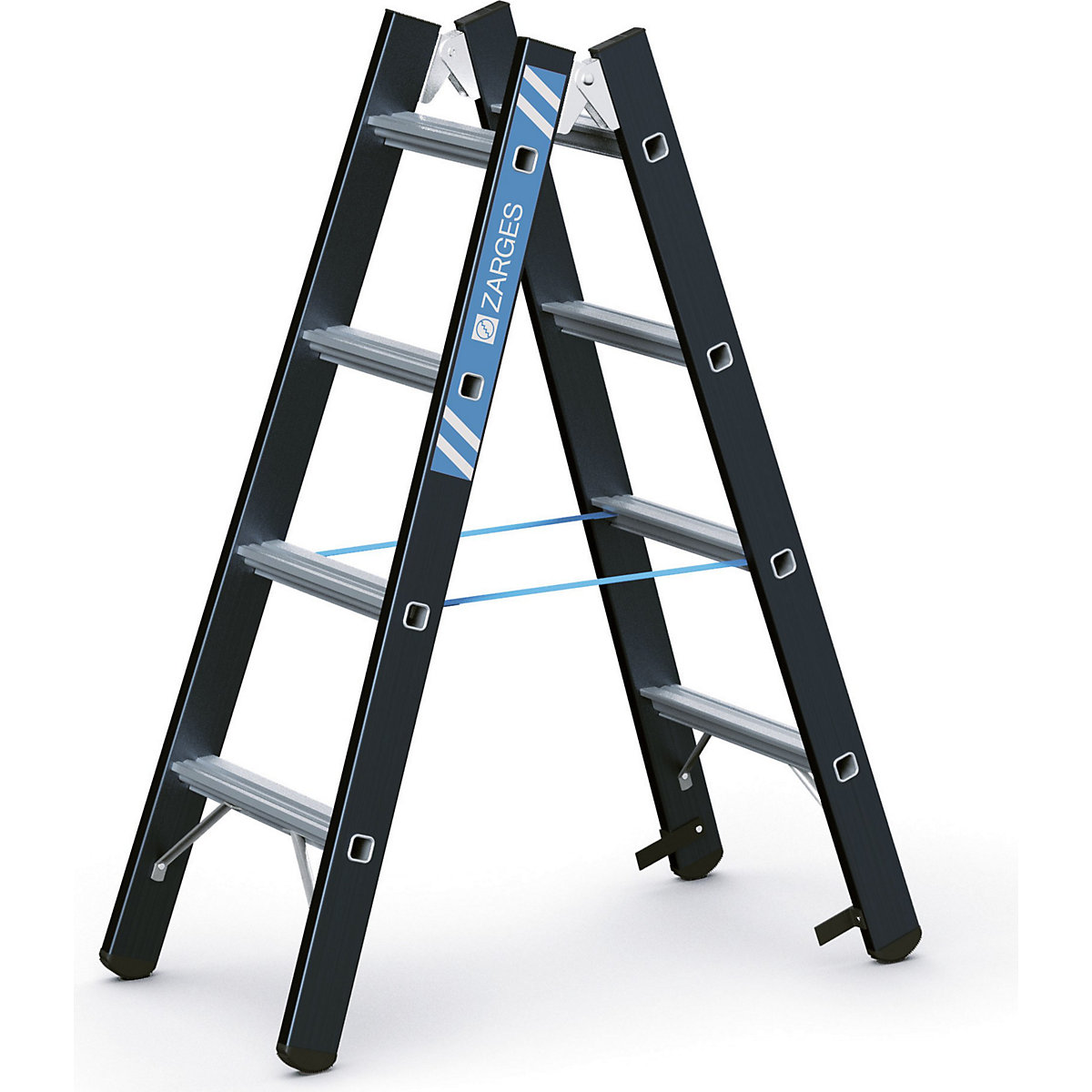 Heavy duty step ladder - ZARGES