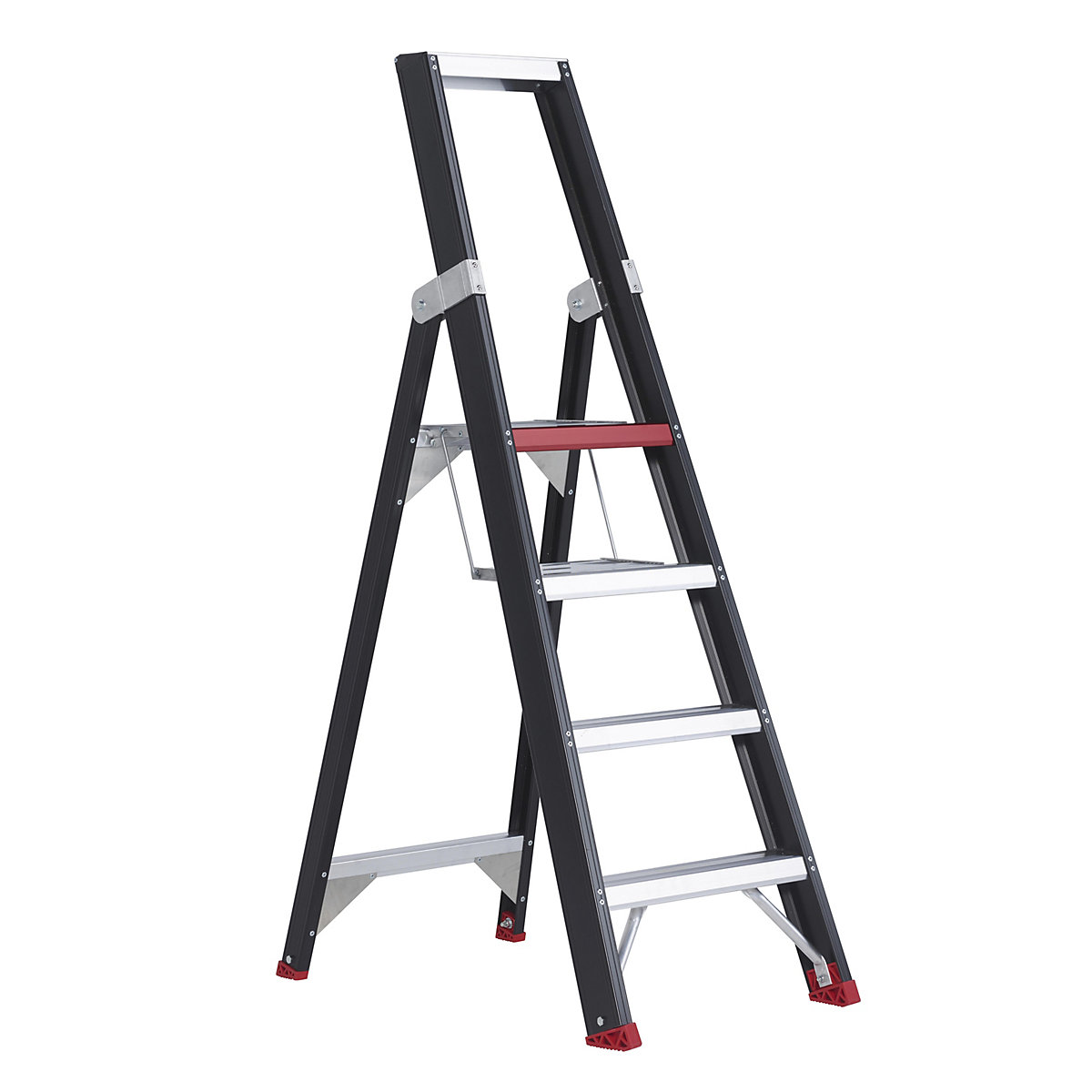 Safety step ladder – Altrex, single sided access, 4 steps incl. platform-7