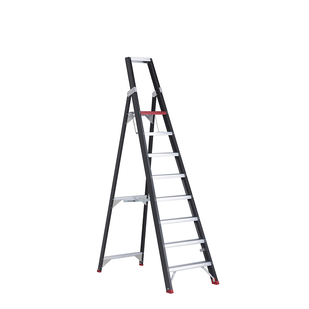 Safety step ladder – Altrex, single sided access, 8 steps incl. platform-13
